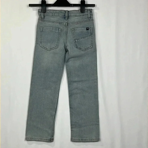 Art Class Boys Jeans 6 Light Wash Relaxed Straight Fit Adj Waist Pockets NWT - Picture 8 of 9
